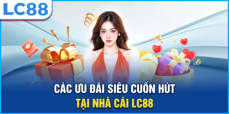 Các ưu đãi siêu cuốn hút tại nhà cái lc88