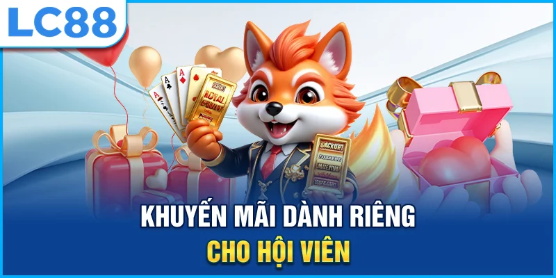 Khuyến mãi dành riêng cho hội viên