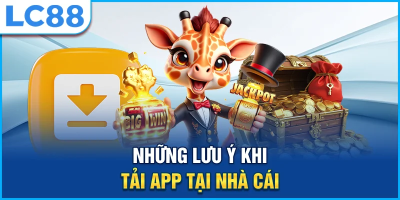 Những lưu ý khi tải app tại nhà cái